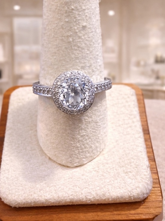 Tacori Jewelry - 925 TACORI IV Sterling Silver Size 10 Ring Cubic Zirconia Intricate Beautiful